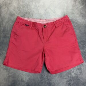 Columbia PFG Shorts Womens 12 Pink Casual Outdoor‎ Fishing 6L Chino